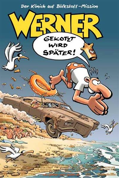 Вернер. Запаситесь тазиком при просмотре смотреть онлайн